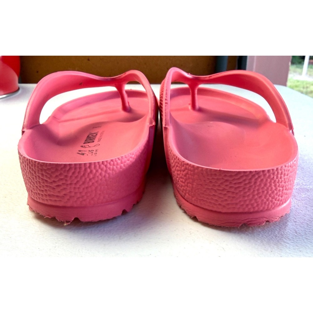 Birkenstock Honolulu EVA Sandals 41 Pink Waterproof Thong Flip Flop Watermelon - Picture 5 of 12